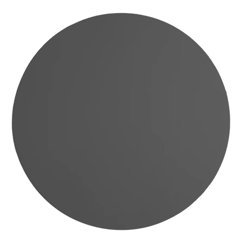 RUCA ROUND PLACEMAT GRAFITE (GREY 80 ) (SET OF 4)
