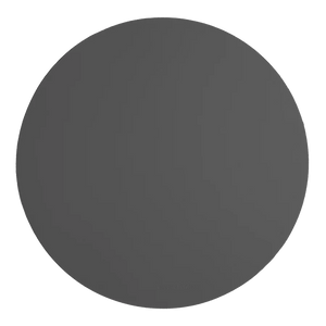 RUCA ROUND PLACEMAT GRAFITE (GREY 80 ) (SET OF 4)