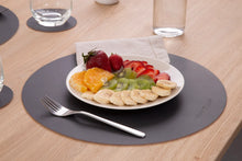 Load image into Gallery viewer, RUCA ROUND PLACEMAT GRAFITE (GREY 80 ) (SET OF 4)