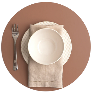 RUCA ROUND PLACEMAT NUT (SET OF 4)