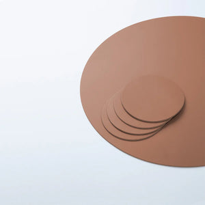 RUCA ROUND PLACEMAT NUT (SET OF 4)