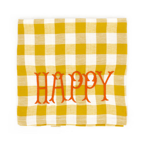 TEA TOWEL 45X70 HAPPY