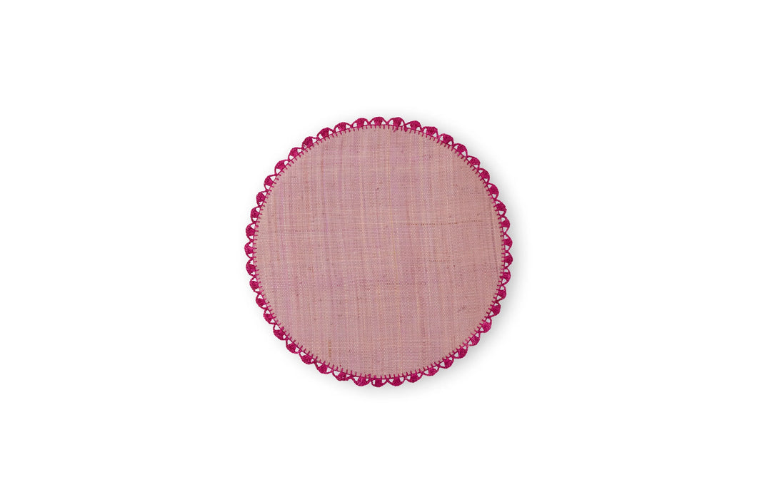 SET 2 PLAC D.38 PINK - PURPLE EDGE