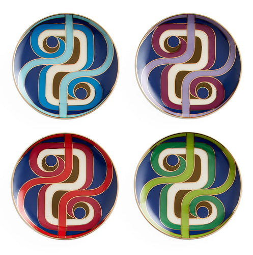 MADRID COASTERS - SET OF 4 - MULTI