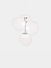 Load image into Gallery viewer, MELT CHANDELIER MINI OPAL/SILVER LED
