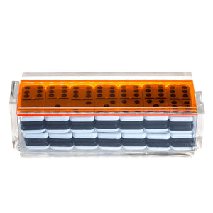 EL TIGRE DOMINO SET, ORANGE