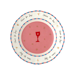 FRUIT PLATE CM.20,5 GLASS