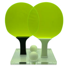 Load image into Gallery viewer, EL &quot;PING PONG&quot; LUXE PING PONG SET- NEON GREEN