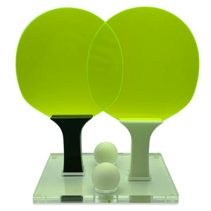 EL "PING PONG" LUXE PING PONG SET- NEON GREEN