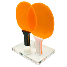 Load image into Gallery viewer, EL &quot;PING PONG&quot; LUXE PING PONG SET- NEON ORANGE