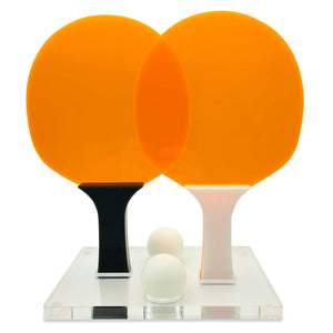 EL "PING PONG" LUXE PING PONG SET- NEON ORANGE