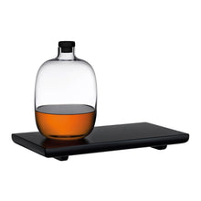 Load image into Gallery viewer, MALT WHISKEY BOTTLE WITH WOODEN TRAY
