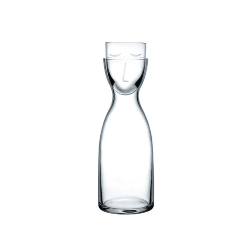 MR. & MRS. NIGHT WATER SET TALL CLEAR