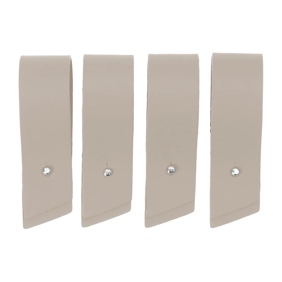 RUCA INDIVIDUAL NAPKIN HOLDER (X4) ) ASH  (GREY 20)