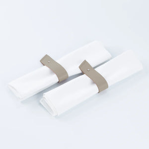 RUCA INDIVIDUAL NAPKIN HOLDER (X4) ) ASH  (GREY 20)