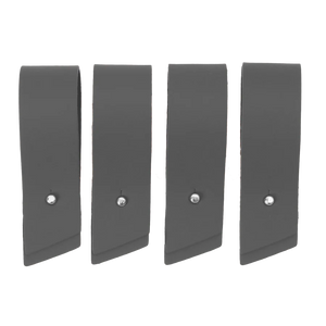 RUCA INDIVIDUAL NAPKIN HOLDER (4X) GRAFITE  (GREY 80)