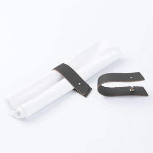 RUCA INDIVIDUAL NAPKIN HOLDER (4X) GRAFITE  (GREY 80)