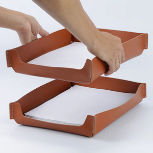 RUCA A4 DESK ORGANIZER MATTONE