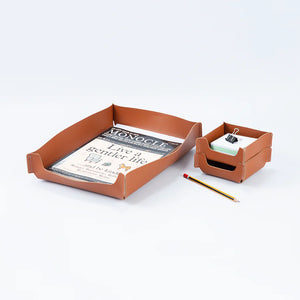 RUCA A4 DESK ORGANIZER MATTONE