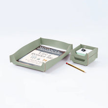 Load image into Gallery viewer, RUCA A4 DESK ORGANIZER SAGE GREEN