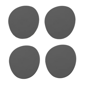RUCA STONE COASTERS (X4) GRAFITE (GREY 80)
