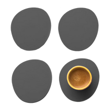 Load image into Gallery viewer, RUCA STONE COASTERS (X4) GRAFITE (GREY 80)