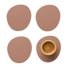 Load image into Gallery viewer, RUCA STONE COASTERS (X4) NUT