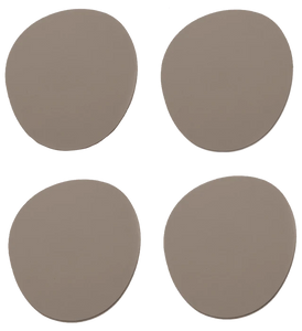 RUCA STONE COASTERS (X4)  GREY FUNGI