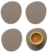 Load image into Gallery viewer, RUCA STONE COASTERS (X4)  GREY FUNGI