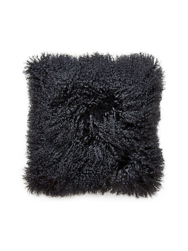 MOGOLIAN PILLOW BLACK