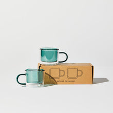 Load image into Gallery viewer, SHORTY ESPRESSO CUT SET IN TEAL