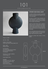 Load image into Gallery viewer, SPHERE VASE BUBL, GIANT - COFFEE