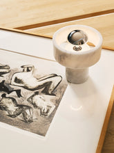 Load image into Gallery viewer, STONE PORTABLE SILVER LED