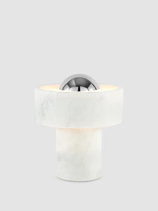 STONE PORTABLE SILVER LED