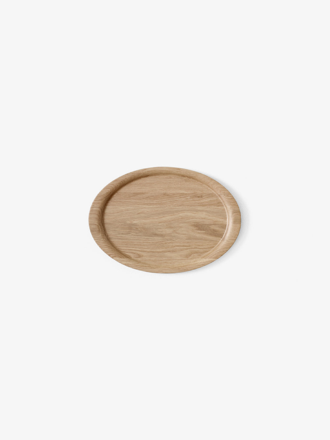 SMALL COLLECT TRAY, LACQUERED OAK