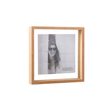 Load image into Gallery viewer, SQUARE FLOATING BOX 25 x 25 TIMBER