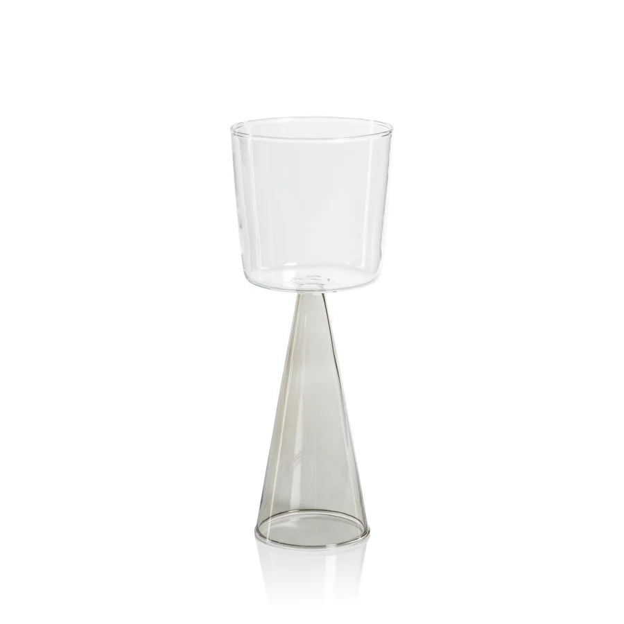 VENETO GLASSWARE - SMOKE - RED WINE GLASS (SET OF 4)