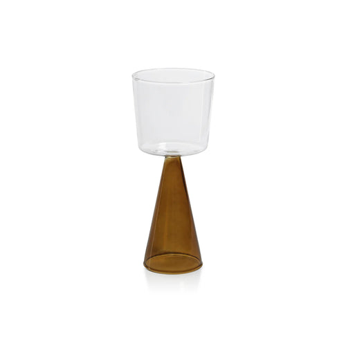 VENETO GLASSWARE  - AMBER - WHITE WINE GLASS (SET OF 4)