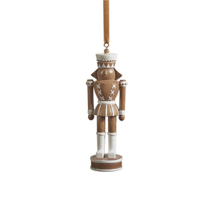 NUTCRACKER ORNAMENT - BROWN