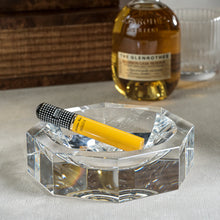Load image into Gallery viewer, GLASS CRYSTAL OCTAGON BOWL - CLEAR