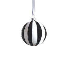 Load image into Gallery viewer, TWILIGHT STRIPE GLASS ORNAMENT - 3.25&quot; x 3.25&quot;