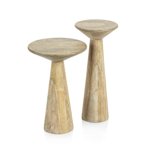 VILAMOURA MANGO WOOD TABLE - LIGHT NATURAL - SHORT