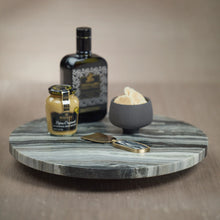 Load image into Gallery viewer, BLACK MARBLE LAZY SUSAN