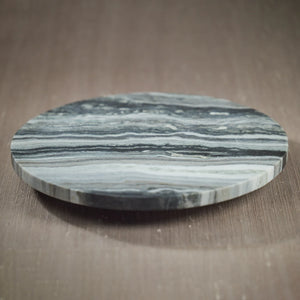 BLACK MARBLE LAZY SUSAN