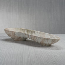 Load image into Gallery viewer, ARABESCATO LARGE ORGANIC SHAPE MARBLE BOWL