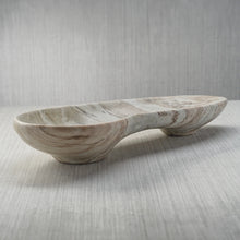 Load image into Gallery viewer, ARABESCATO LARGE ORGANIC SHAPE MARBLE BOWL