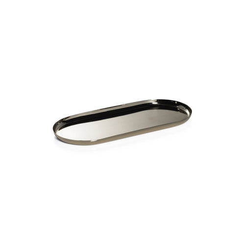 PARK LANE VERSATILE OVAL TRAY GOLD MEDIUM