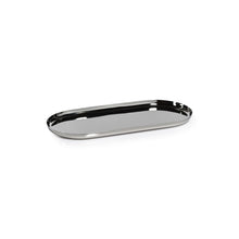 Load image into Gallery viewer, PARK LANE VERSATILE OVAL TRAY POLISHED NICKEL MEDIUM