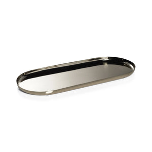 PARK LANE VERSATILE OVAL TRAY GOLD EXTRA LARGE