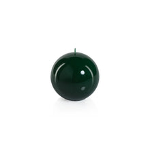 Load image into Gallery viewer, LACQUER BALL CANDLE-DARK GREEN, 4.75
